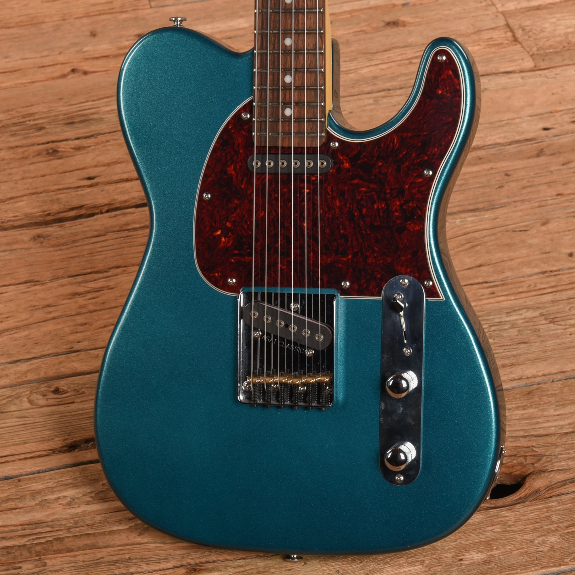 G&L Tribute Series ASAT Classic Emerald Blue 2021
