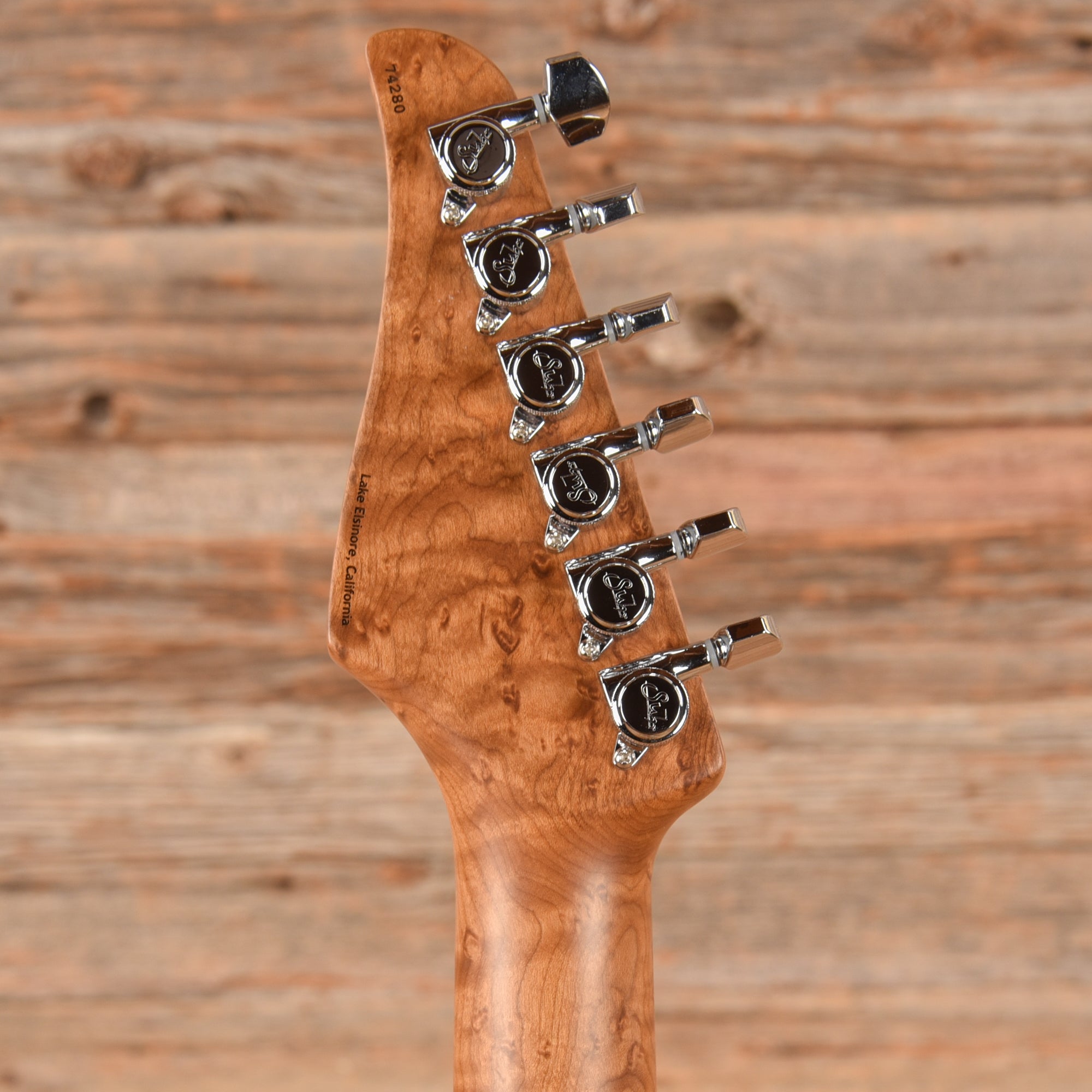 Suhr Classic S Paulownia HSS Transparent Sonic Blue 2023