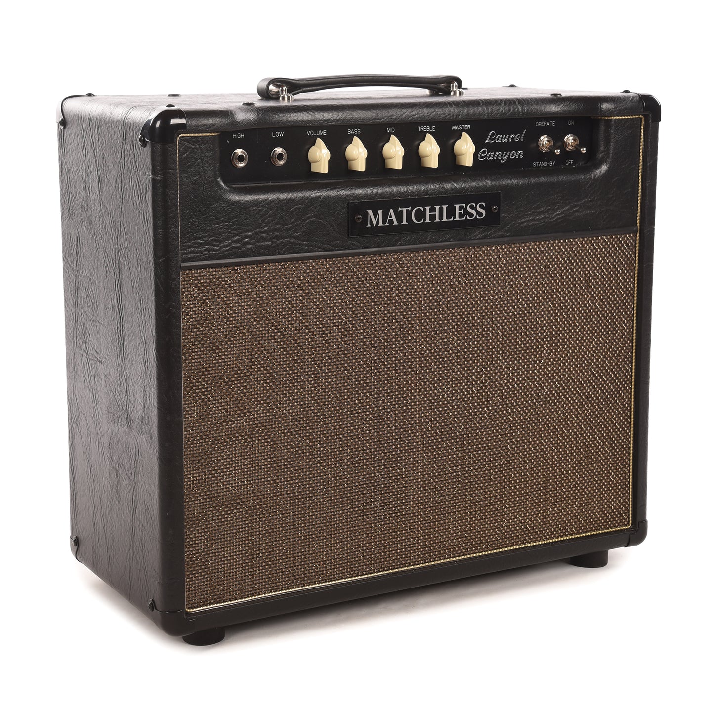 Matchless Laurel Canyon 20W 1x12" Combo Black w/Gold Grill & Piping