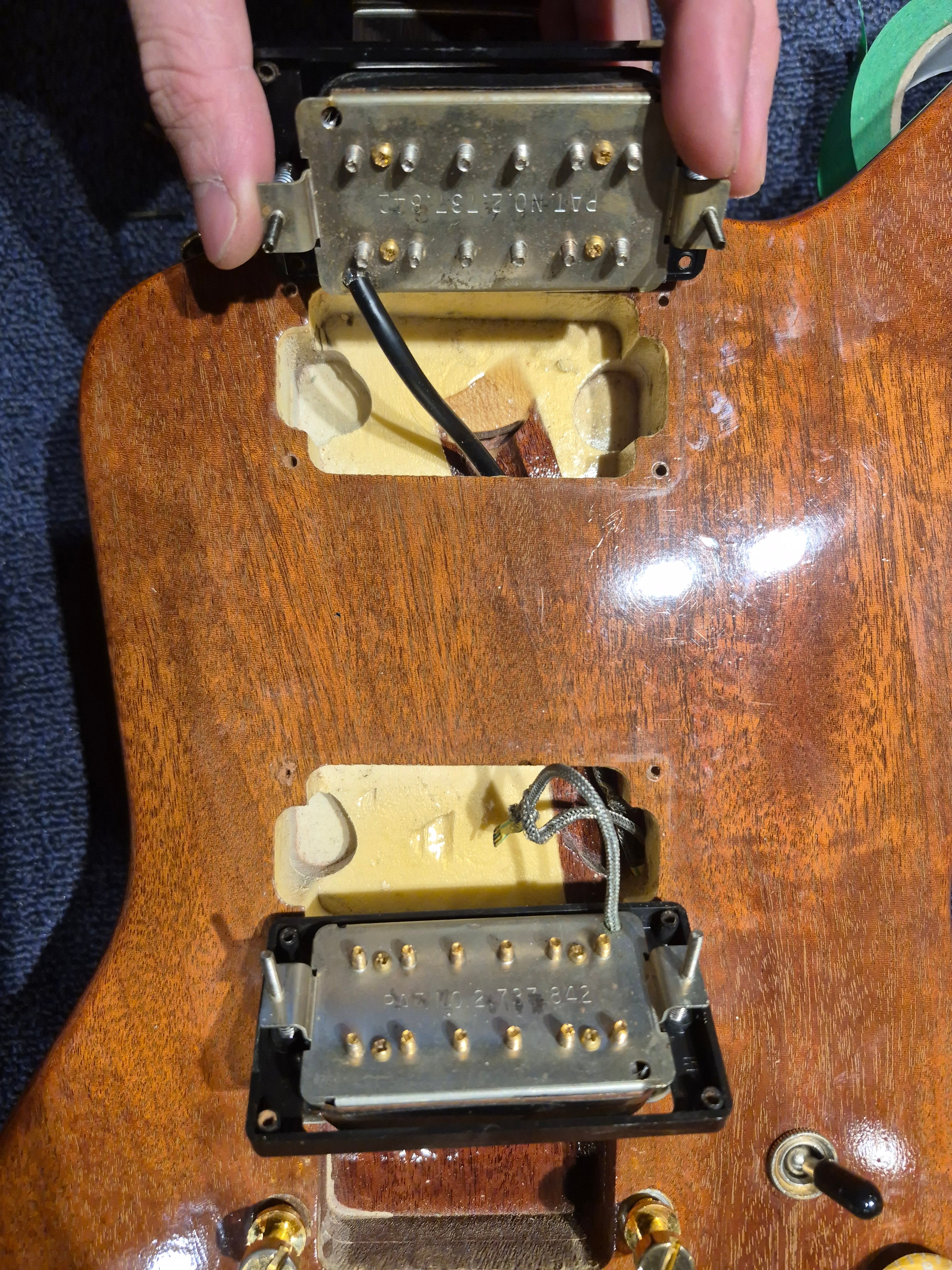 Gibson Explorer Mahogany Natural Refin 1985