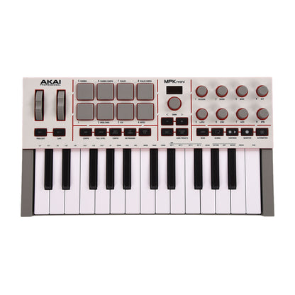Akai MPK Mini IV Compact MIDI Keyboard & Pad Controller White