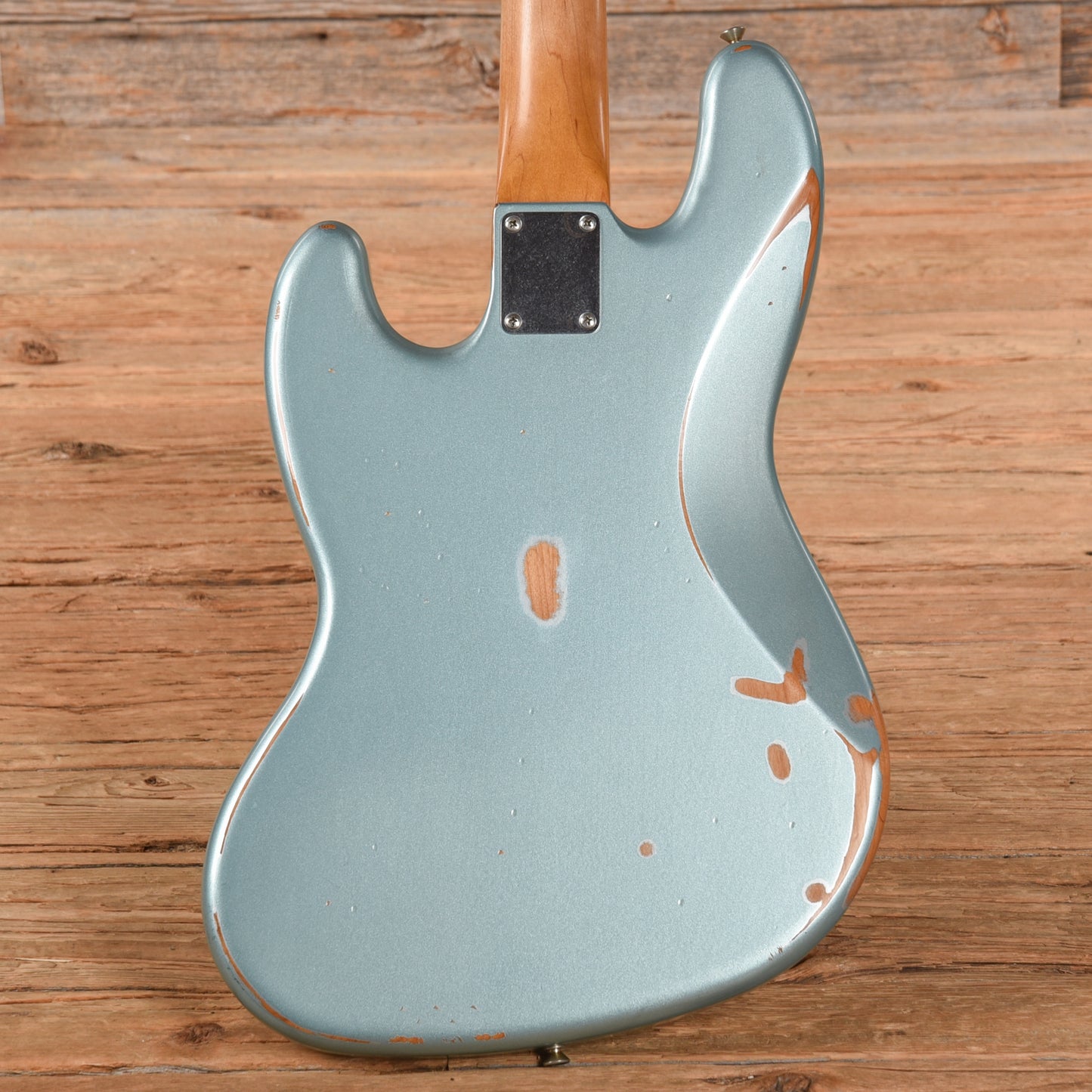 Fender 60th Anniversary Road Worn 60s Jazz Bass Firemist Silver 2019