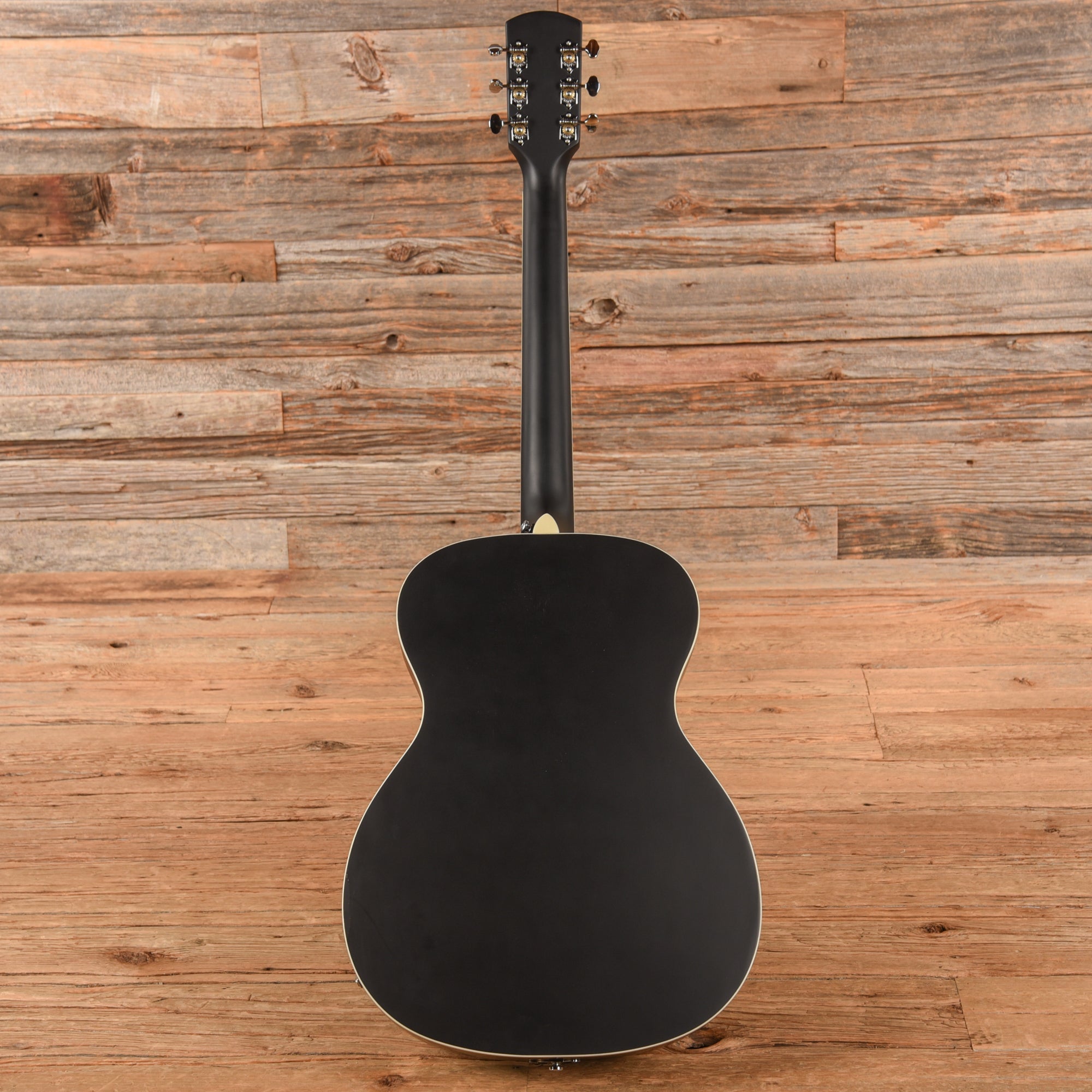 Orangewood Juniper II Baritone Black Live Rubber Bridge Acoustic-Electric Guitar