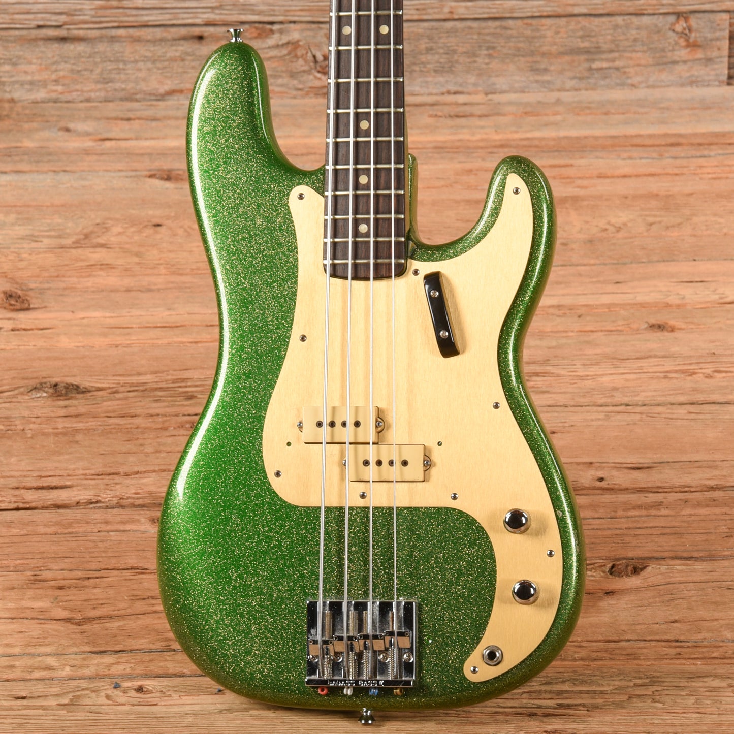 Fender Precision Bass Green Sparkle 1975