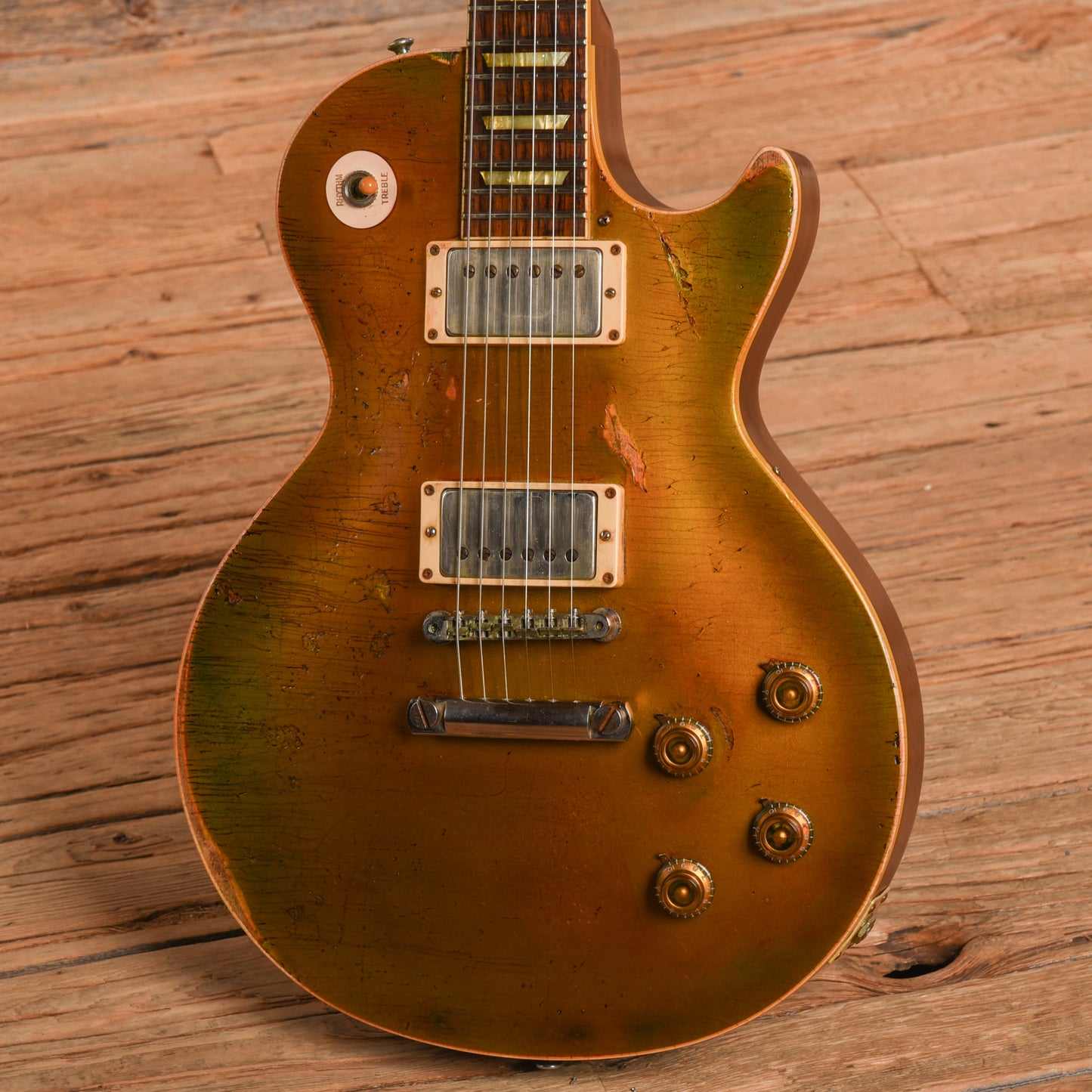 Gibson Custom '57 Les Paul Reissue Aftermarket Relic Goldtop 2013