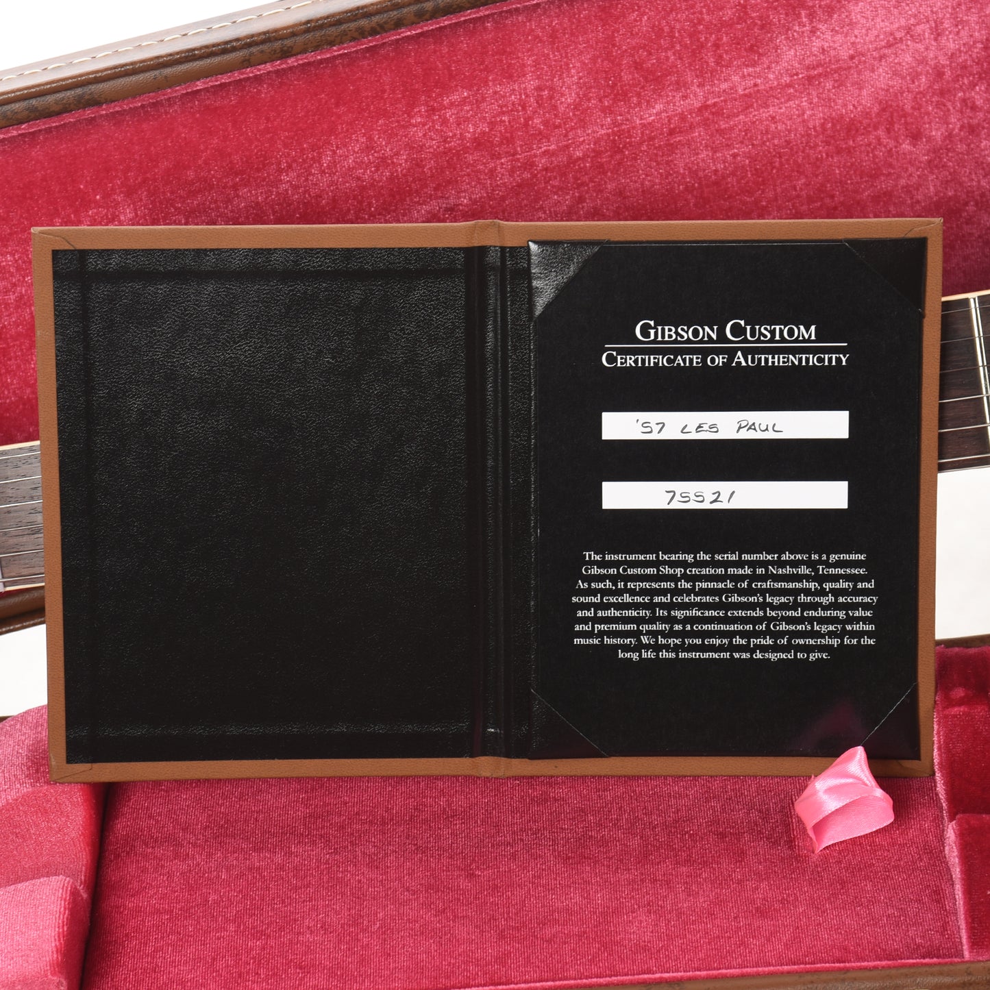 Gibson Custom Shop 1957 Les Paul Goldtop "CME Spec" Double Gold Darkback VOS w/59 Carmelita Neck