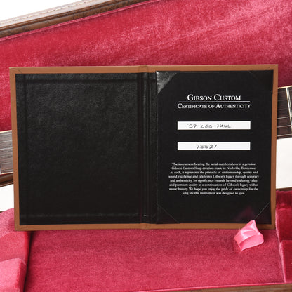 Gibson Custom Shop 1957 Les Paul Goldtop "CME Spec" Double Gold Darkback VOS w/59 Carmelita Neck