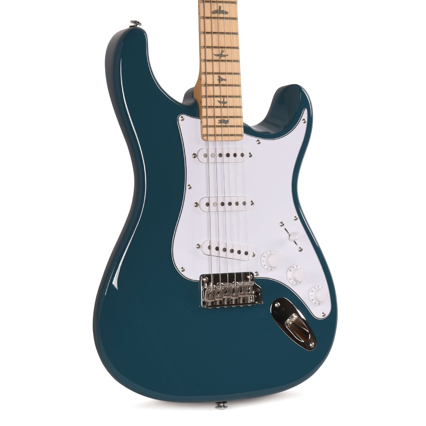 PRS SE Silver Sky Maple Nylon Blue