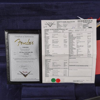 Fender Custom Shop '68 Telecaster Custom Journeyman Relic Olympic White 2024