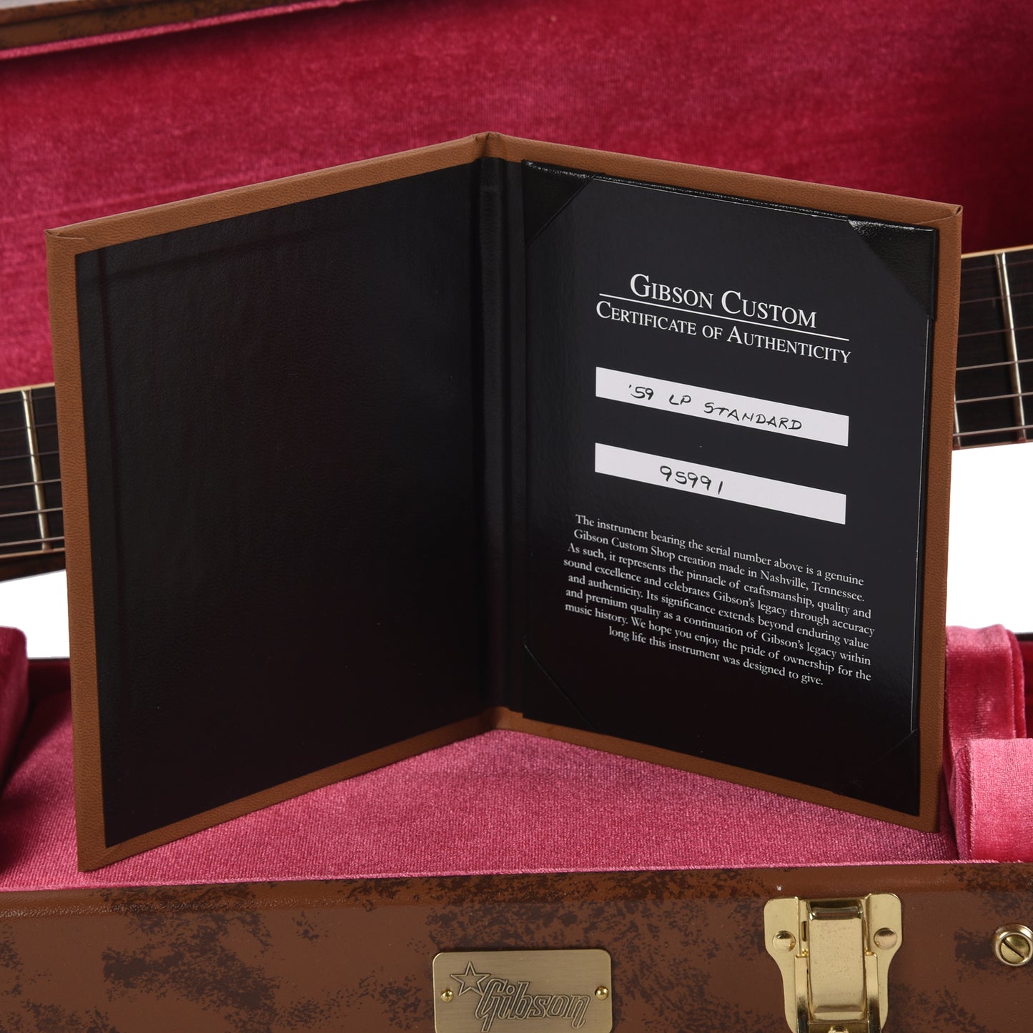 Gibson Custom Shop 1959 Les Paul Standard "CME Spec" Cherry Tea Burst VOS w/60 V2 Neck