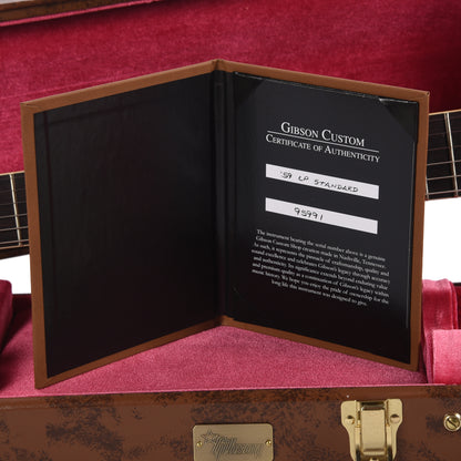 Gibson Custom Shop 1959 Les Paul Standard "CME Spec" Cherry Tea Burst VOS w/60 V2 Neck