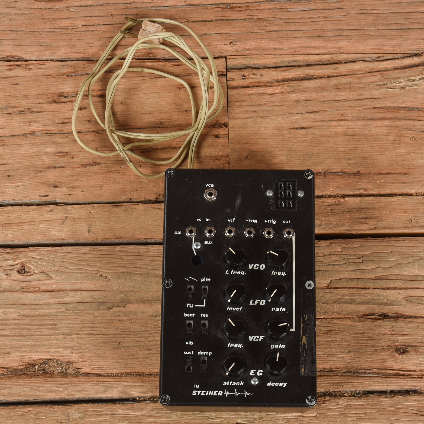 Hagstrom Patch w/ Ampeg Footswitch Natural 1970s