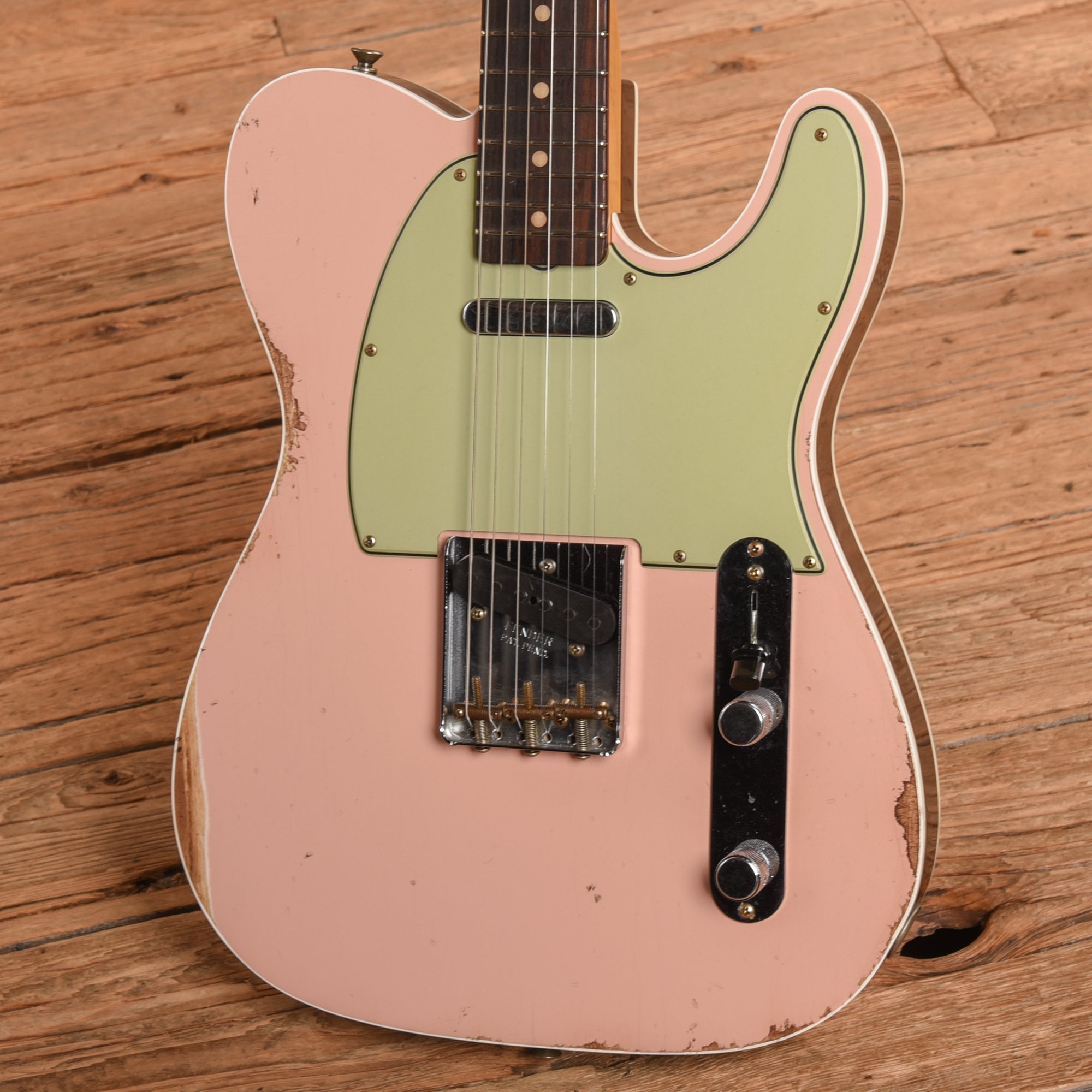 Fender Custom Shop '60 Telecaster Custom Ash Relic Shell Pink 2024