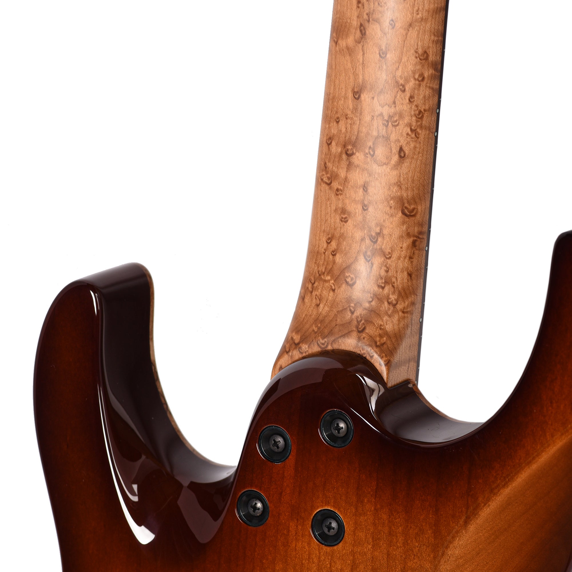 Suhr Custom Modern Brown Burst w/CME-Selected Spalt Maple Top