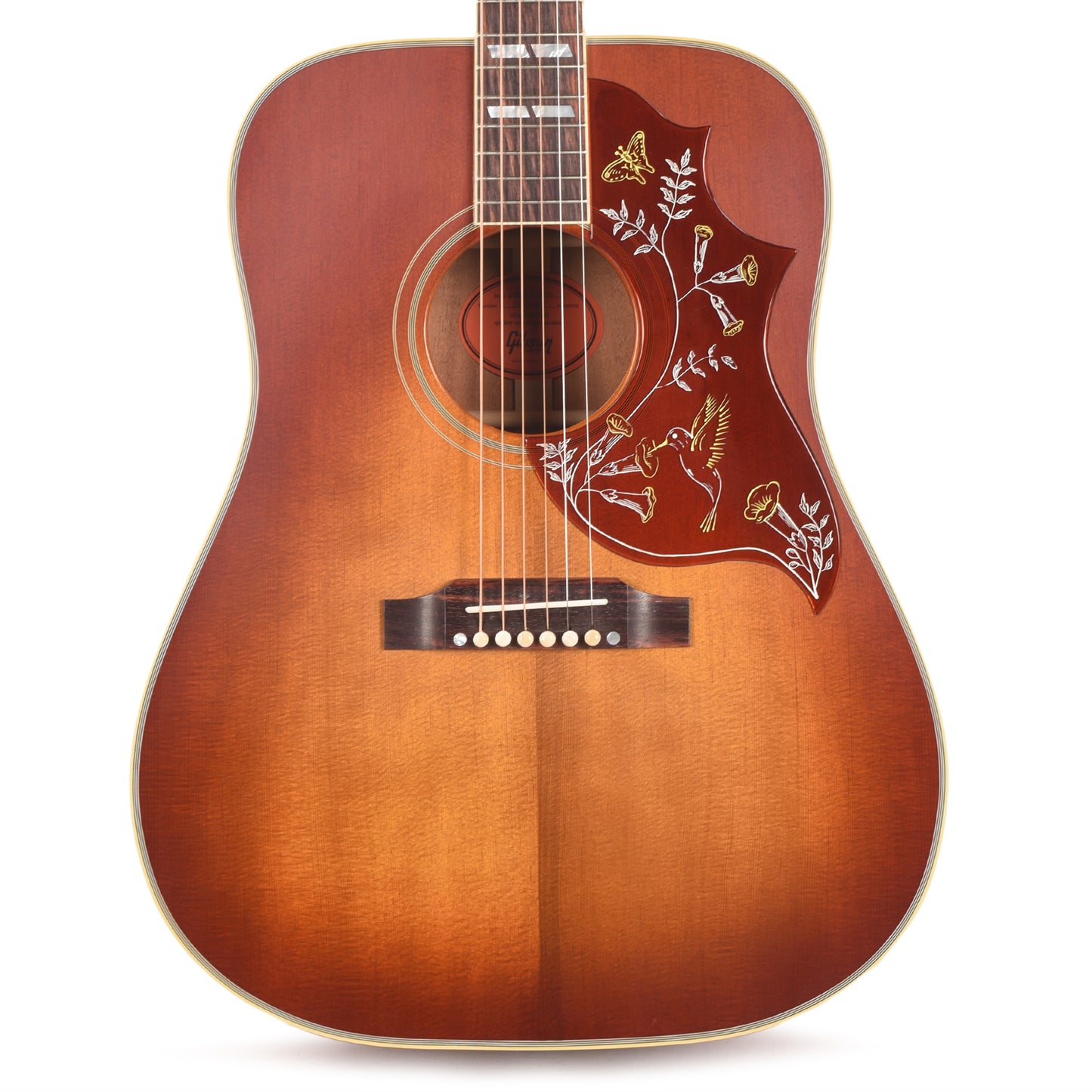 Gibson Custom Shop Historic Reissue 1960 Hummingbird Fixed Bridge Heritage Cherry Sunburst