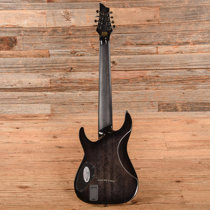 Schecter Hellraiser Hybrid C-8 Transparent Black Burst 2023