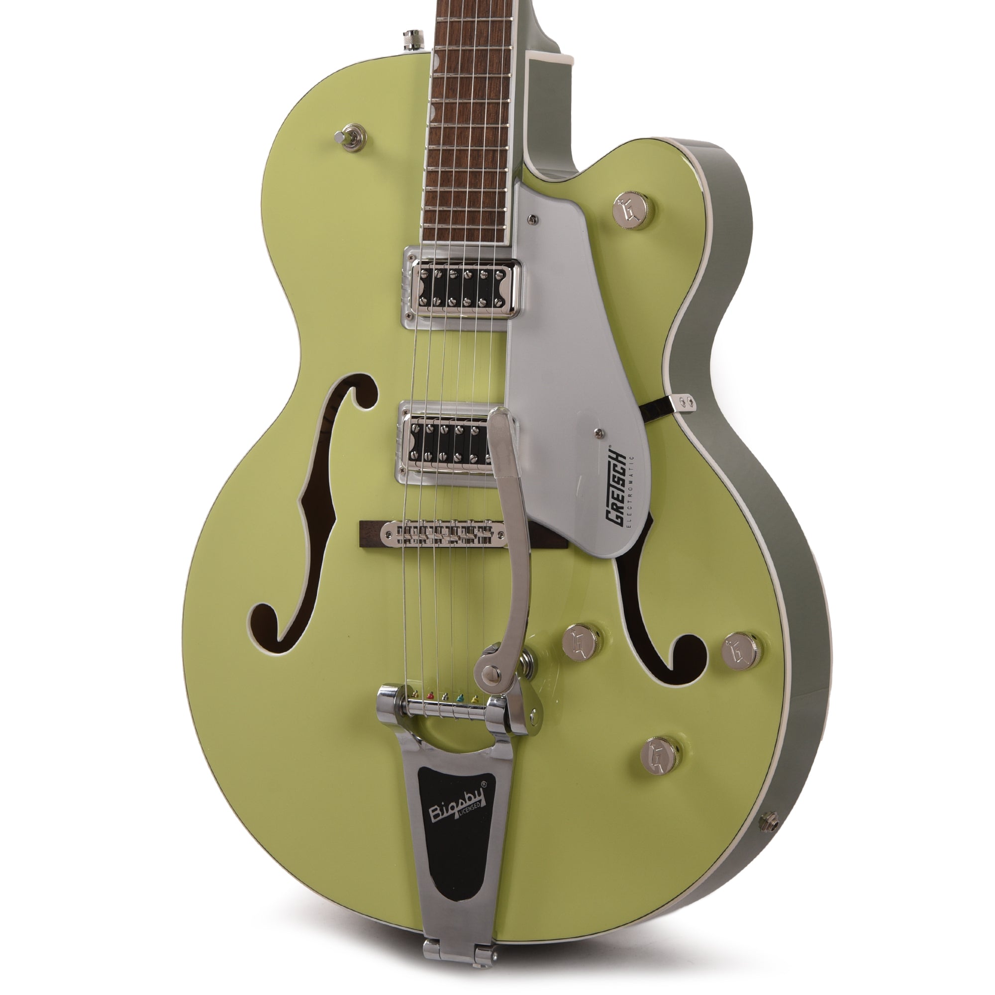 Gretsch G5420T Electromatic Classic Hollow Body Single-Cut with Bigsby Two-Tone Anniversary Green