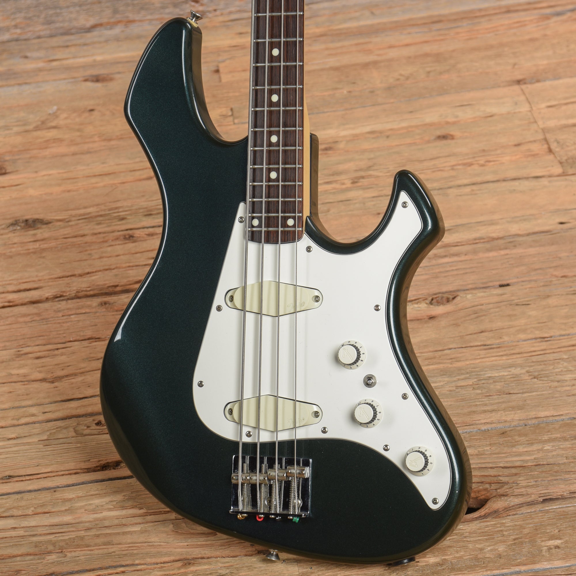 Fender Performer Bass Metallic Sherwood Green 1987