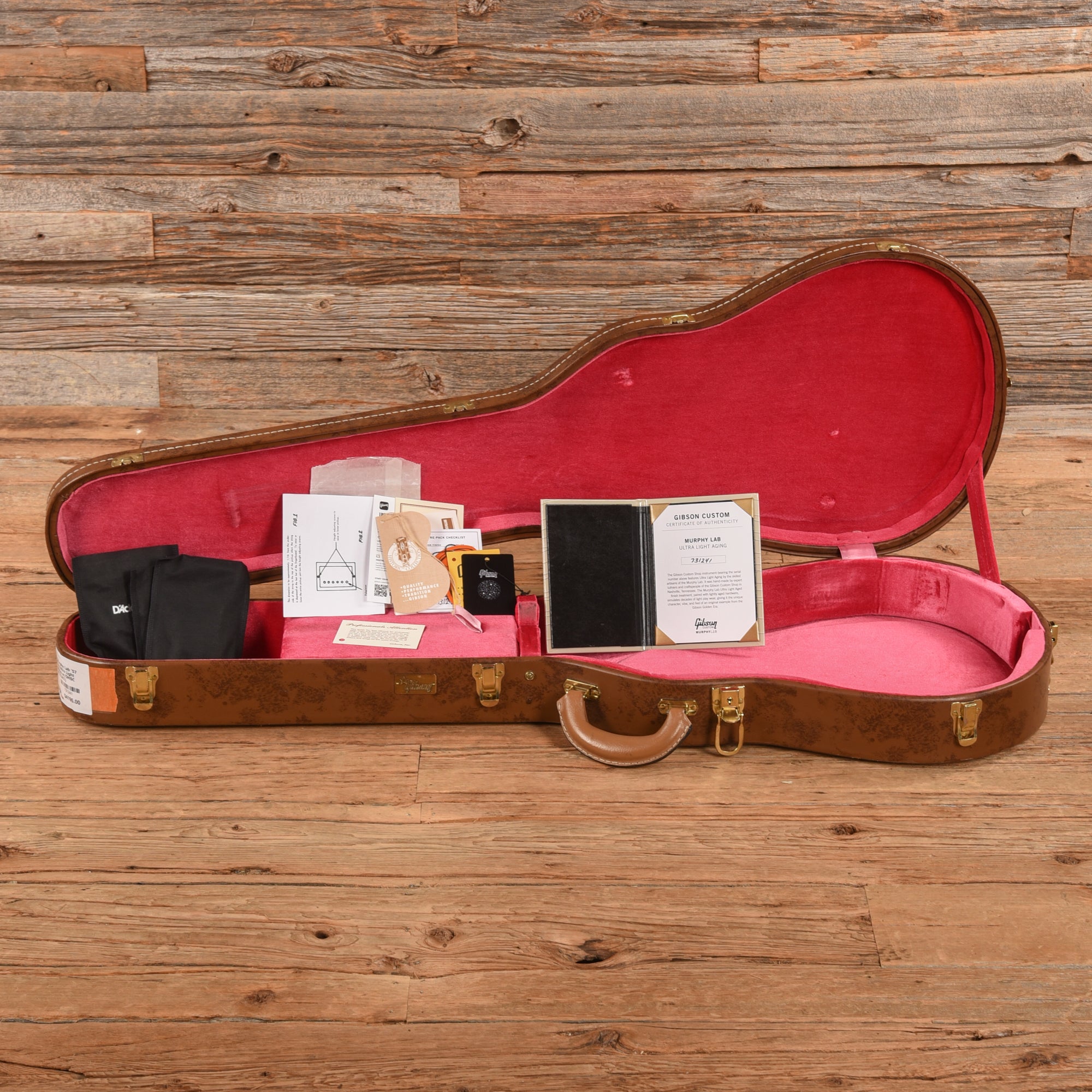 Gibson Custom Murphy Lab '57 Les Paul Goldtop Ultra Light Aged Goldtop 2023