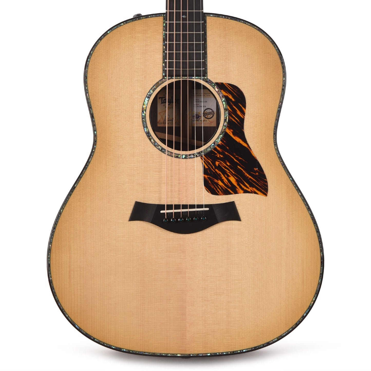 Taylor Custom "The Catch" NAMM 2024 #4 C17e Grand Pacific Lutz Spruce/AA Indian Rosewood Antique Blond Top