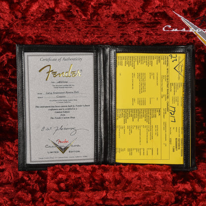 Fender Custom Shop 59 Stratocaster Relic RVHS Candy Apple Red over Red Sparkle 2019