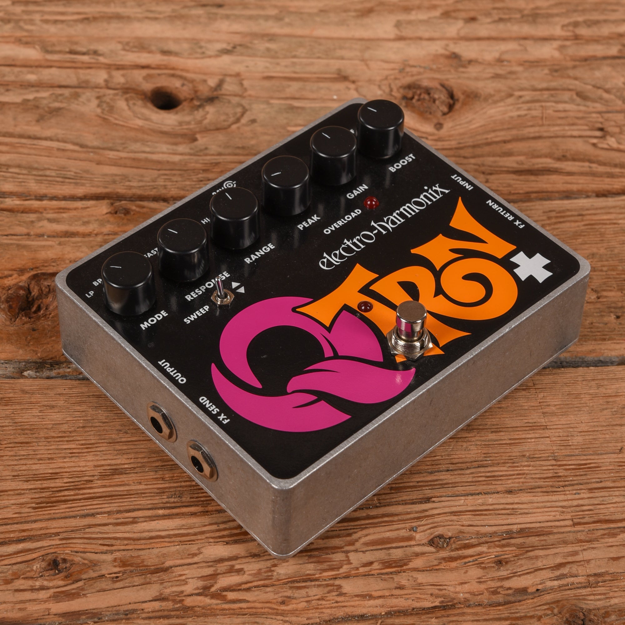 Electro-Harmonix Q-Tron Plus Envelope Filter with Effects Loop