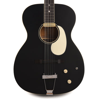 Orangewood Juniper II Baritone Black Live Rubber Bridge Acoustic-Electric Guitar