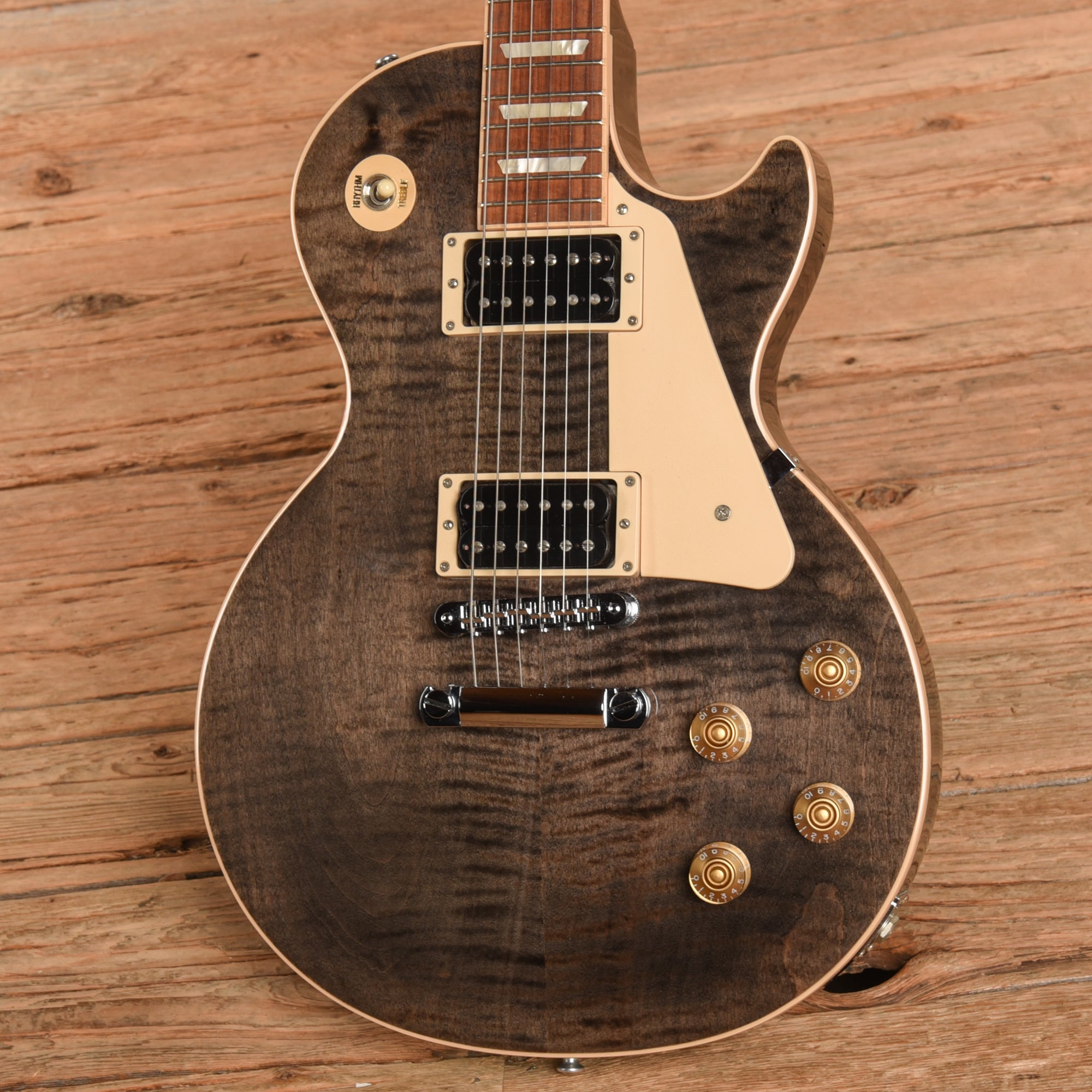 Gibson Les Paul Signature T Transparent Black 2013