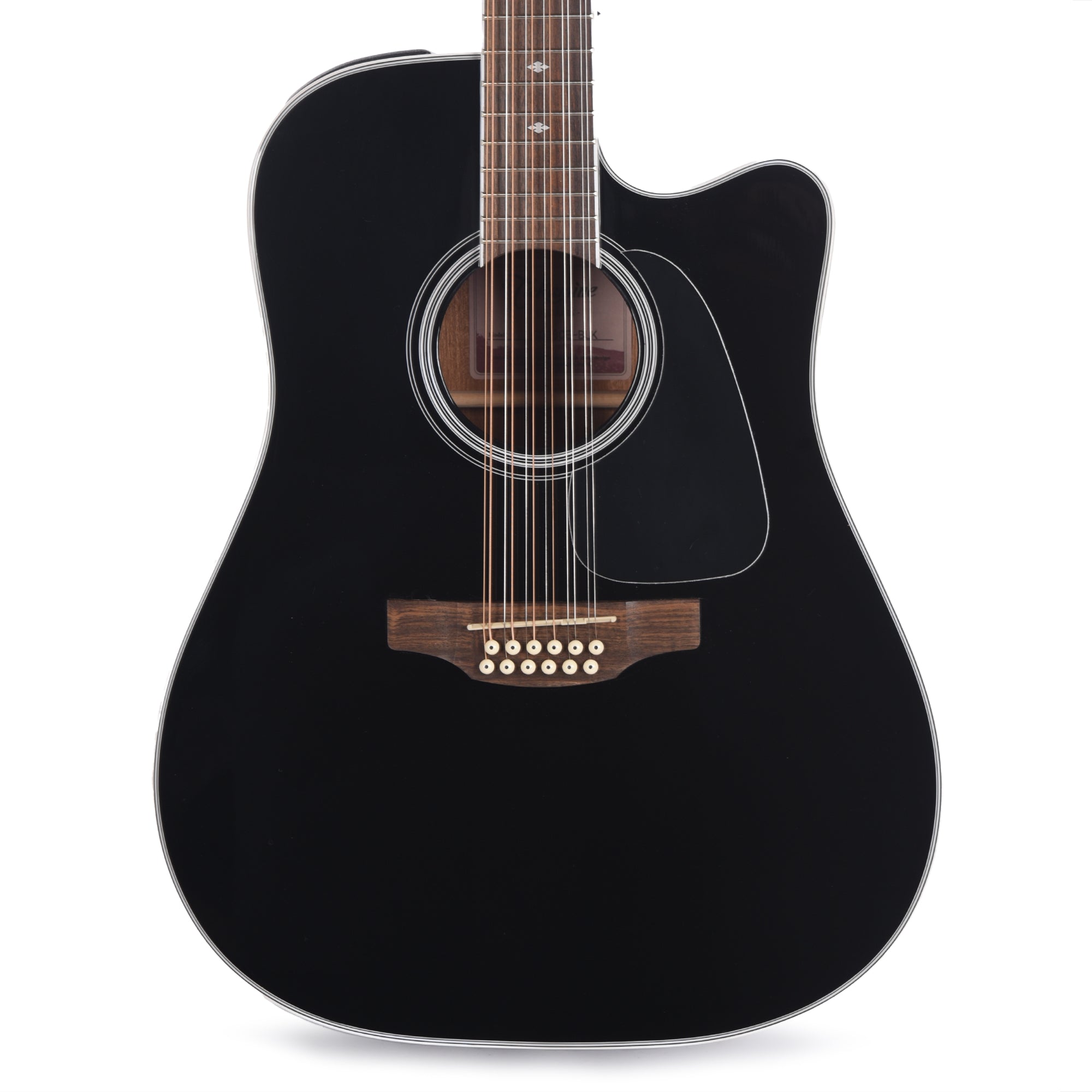 Takamine GD38CE 12-String Acoustic Electric Guitar Black