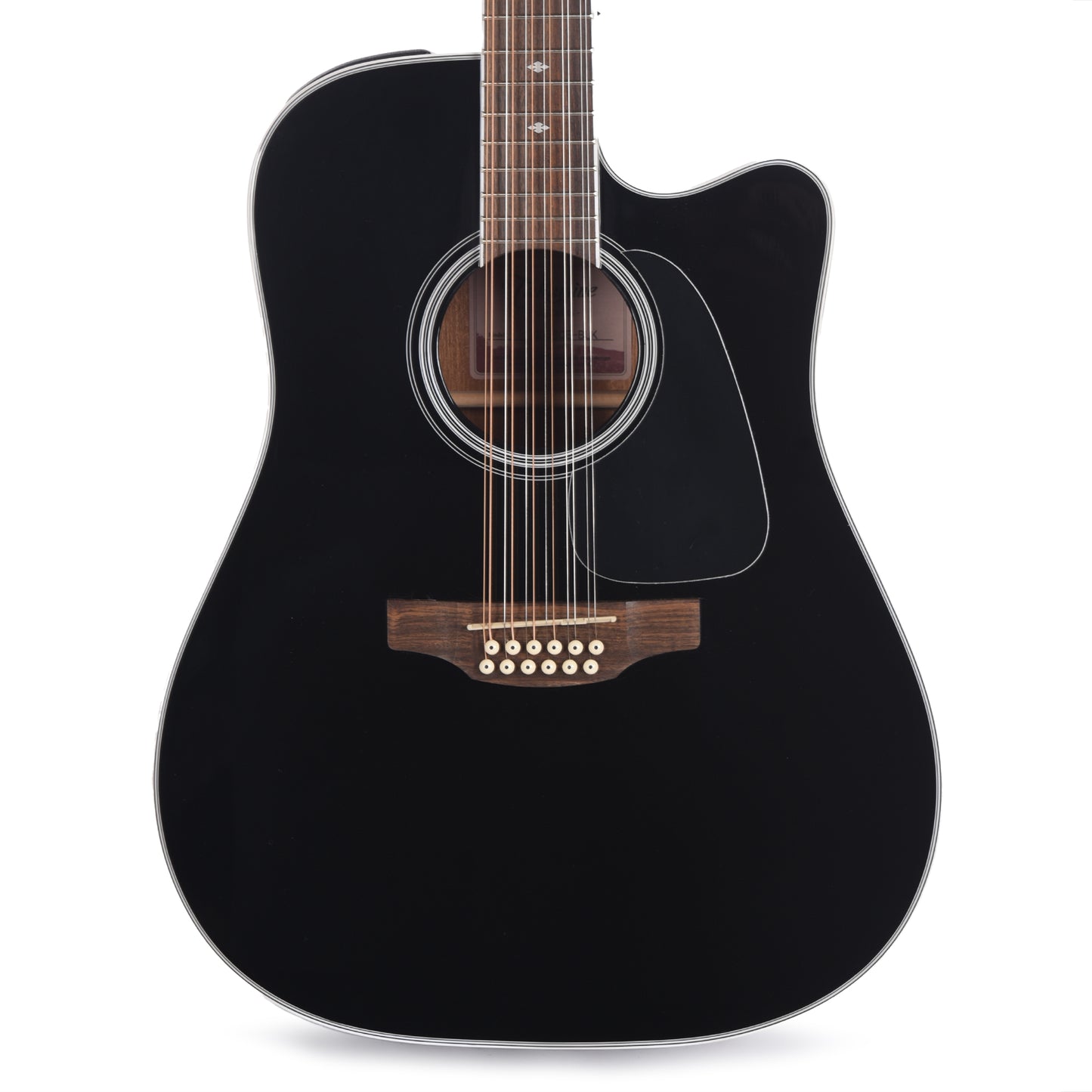 Takamine GD38CE 12-String Acoustic Electric Guitar Black