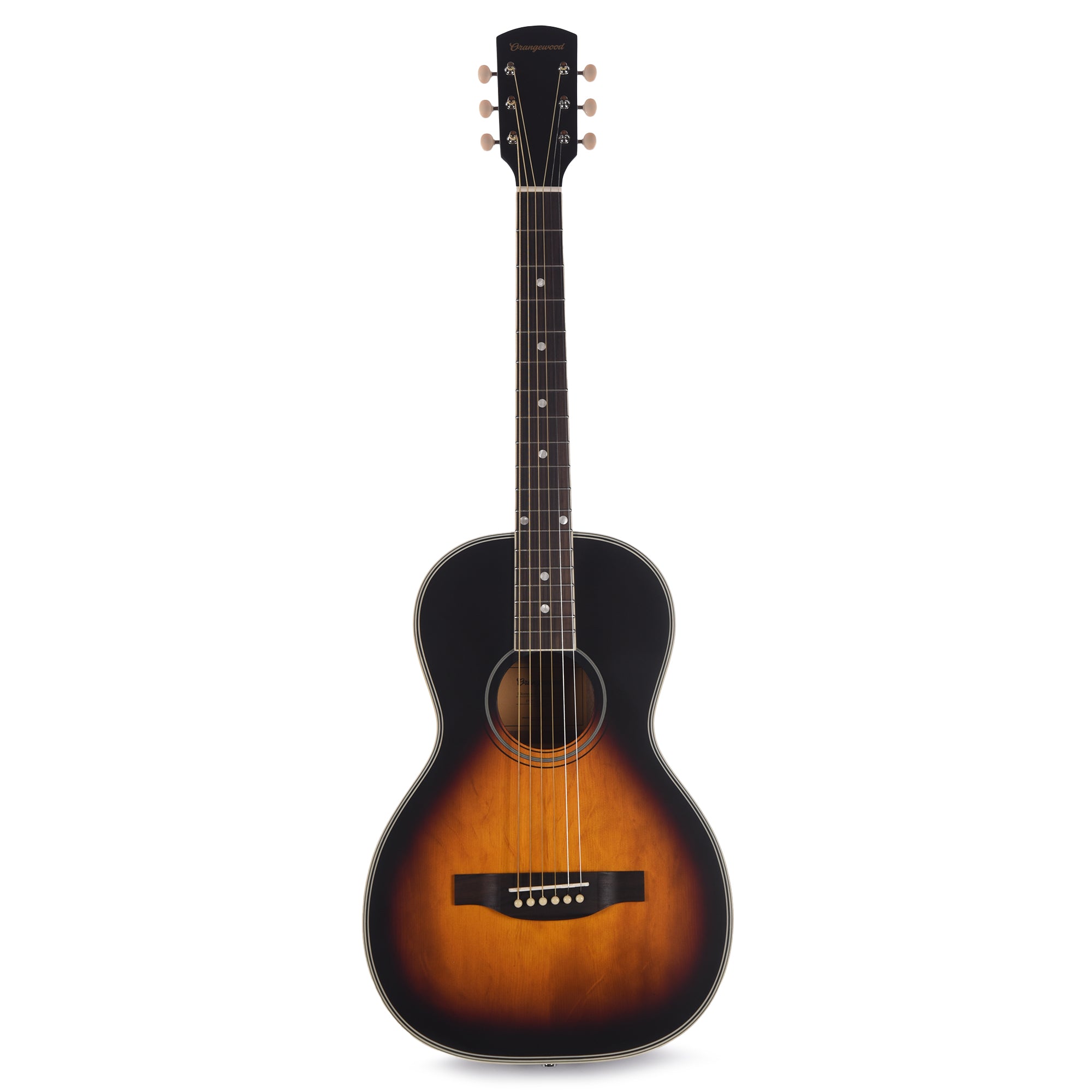 Orangewood Florence Retro Parlor Acoustic Guitar Vintage Sunburst Satin