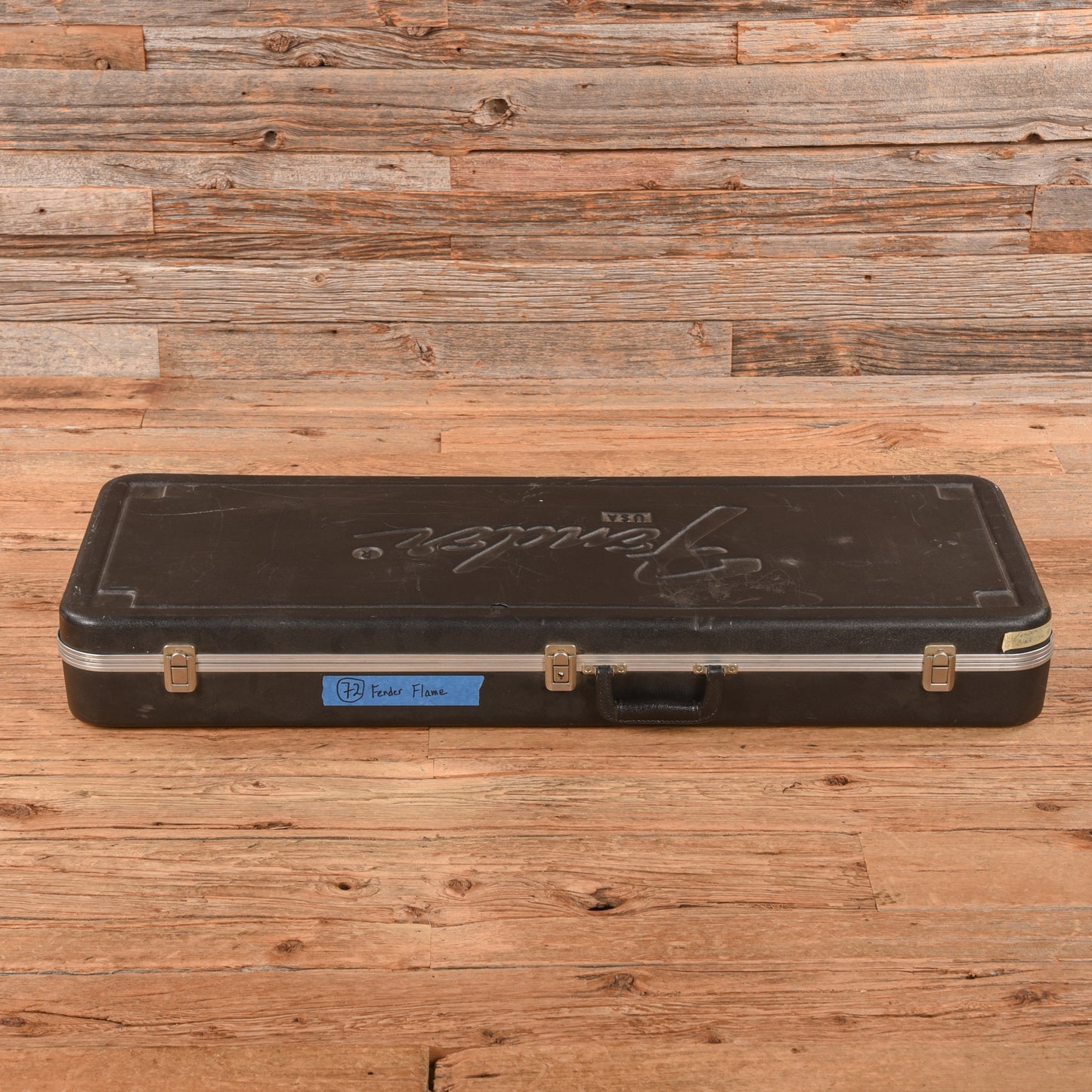 Fender Flame Standard Black 1985