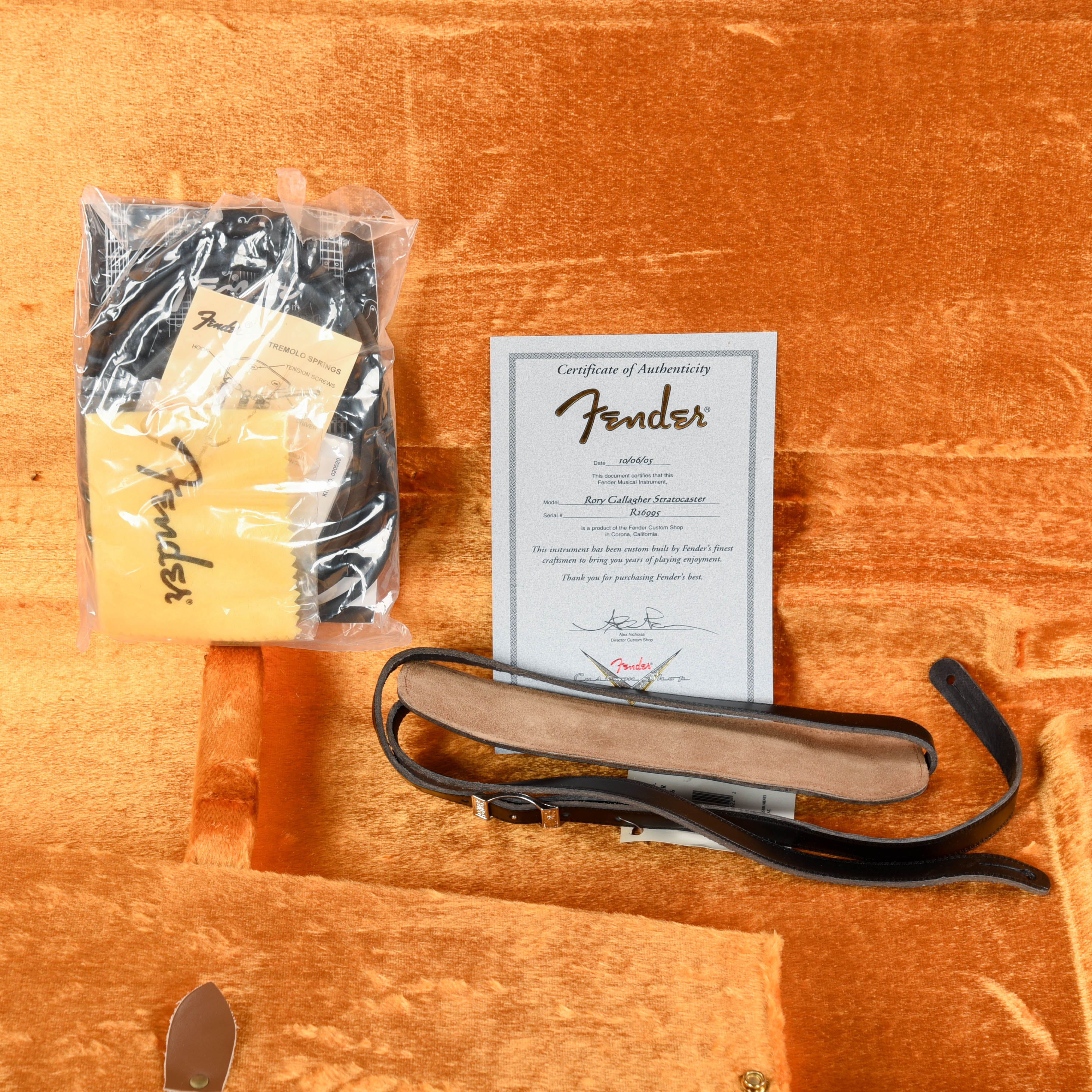 Fender Custom Shop Rory Gallager Stratocaster Sunburst 2005  - Dave Amato of REO Speedwagon