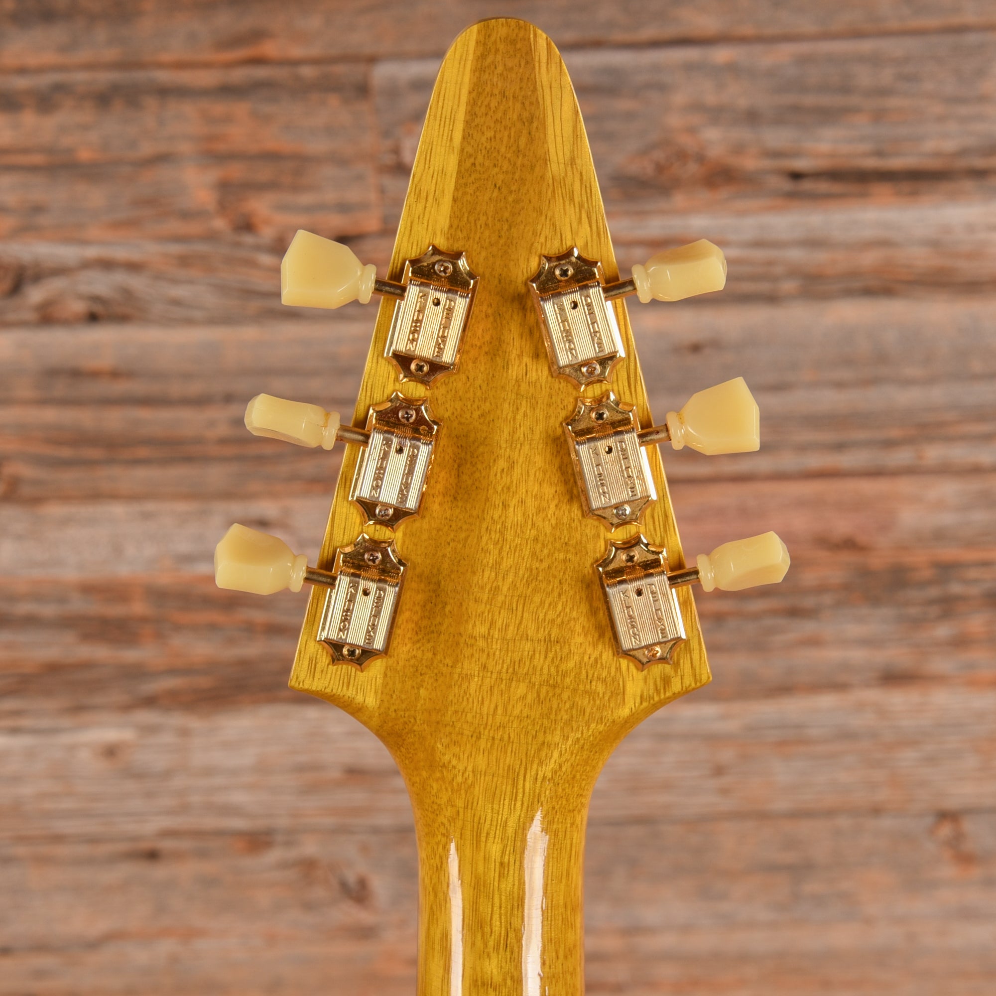 Banker Custom Guitars Ironman Duo Korina Natural