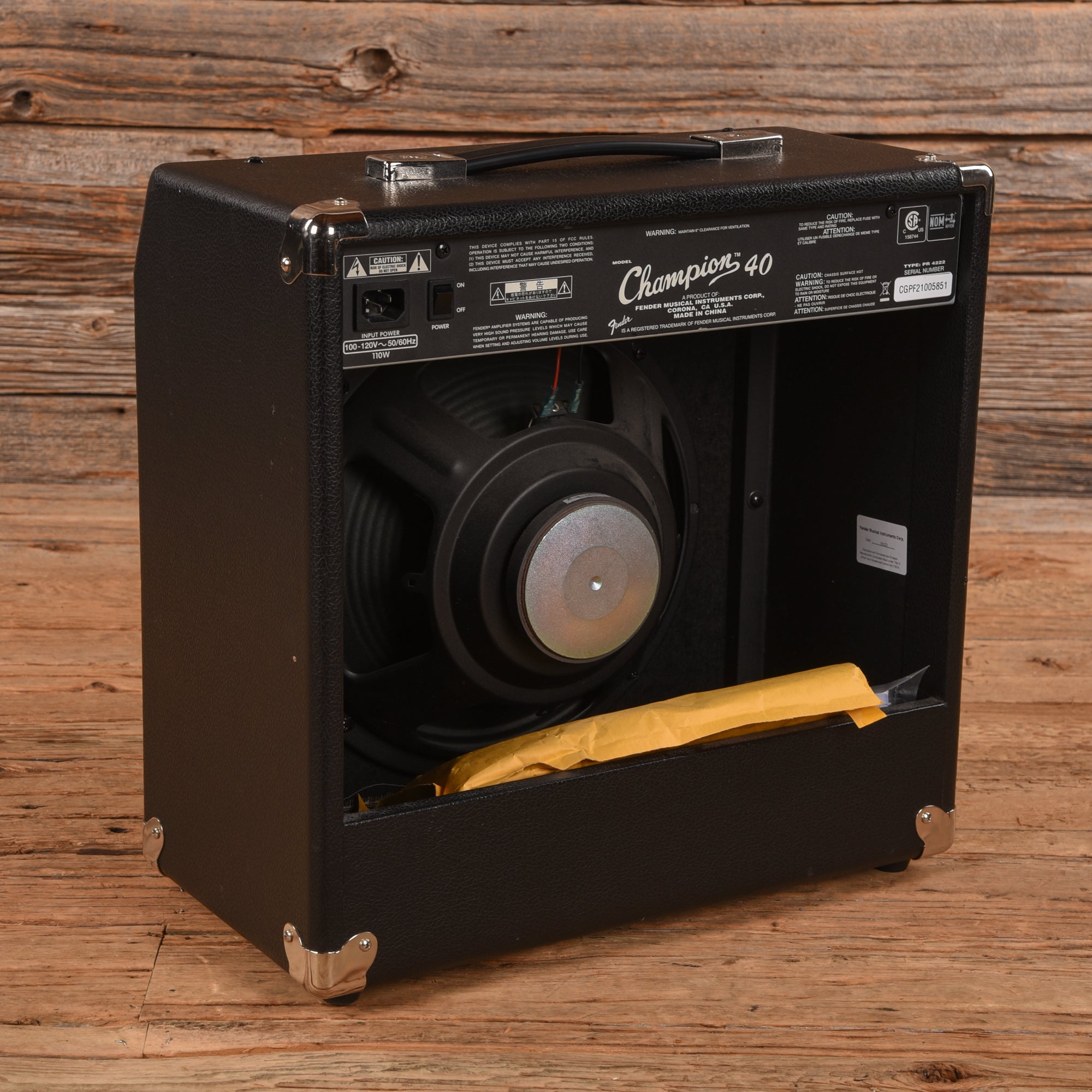 Fender Champion 40 2-Channel 40-Watt 1x12