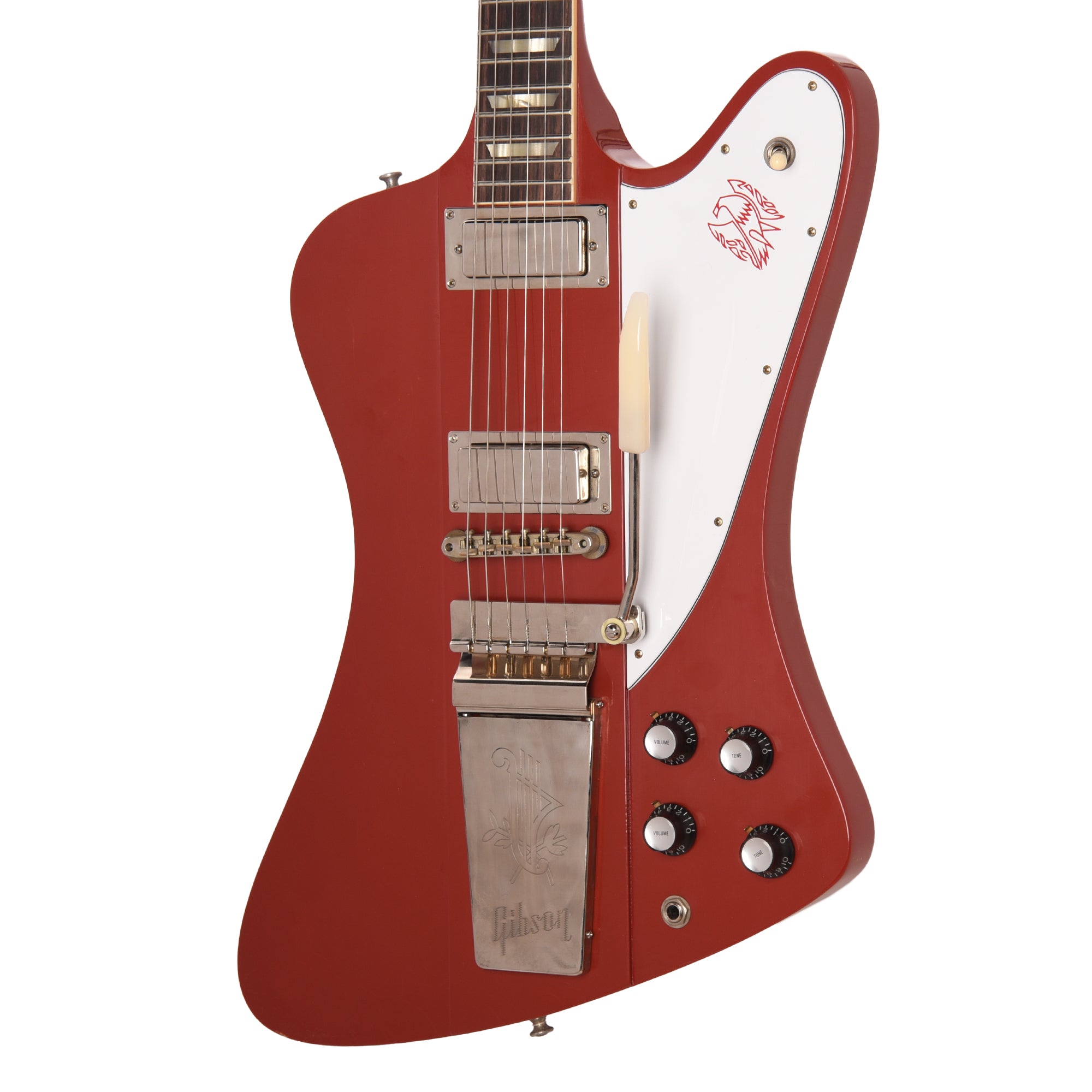 Gibson Custom Shop Murphy Lab 1963 Firebird V Ember Red Ultra Light Aged w/Maestro Vibrola