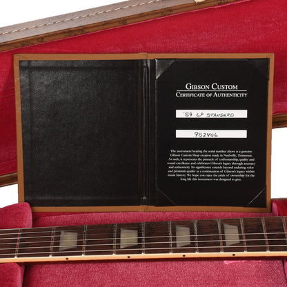 Gibson Custom Shop 1959 Les Paul Standard "CME Spec" Slow Iced Tea Fade VOS w/59 Carmelita Neck