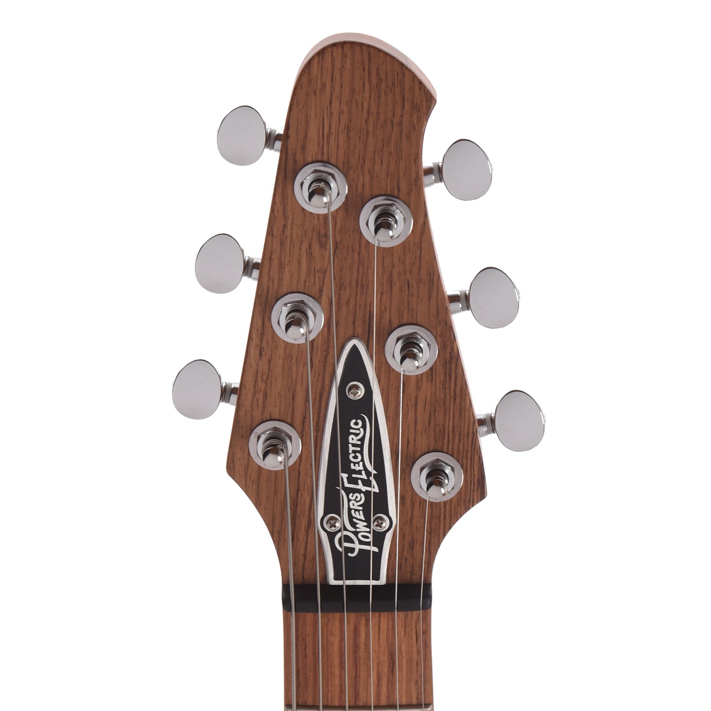 Powers Electric A-Type Select Flame Transparent Saffron Yellow Metallic w/PF42 Pickups