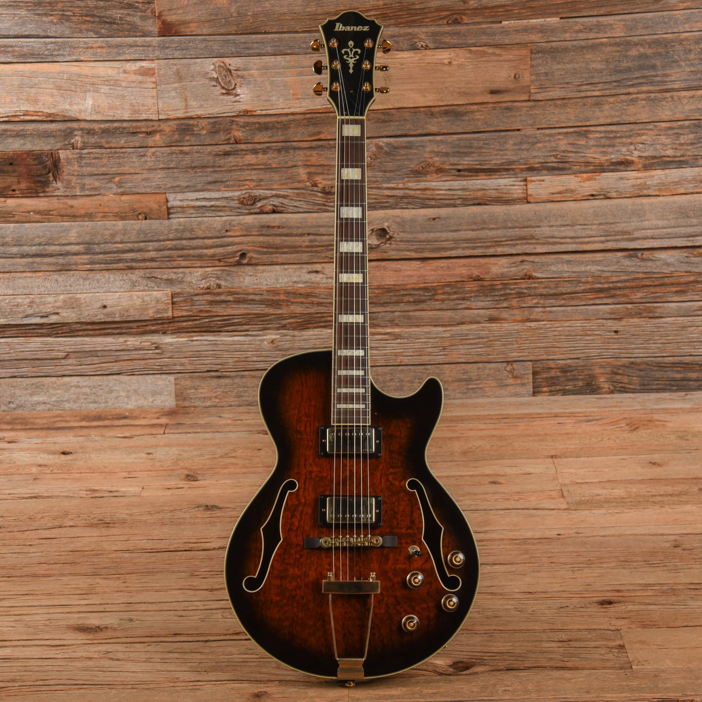 Ibanez AG95 Brown Sunburst 2013