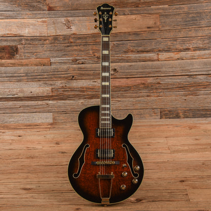 Ibanez AG95 Brown Sunburst 2013