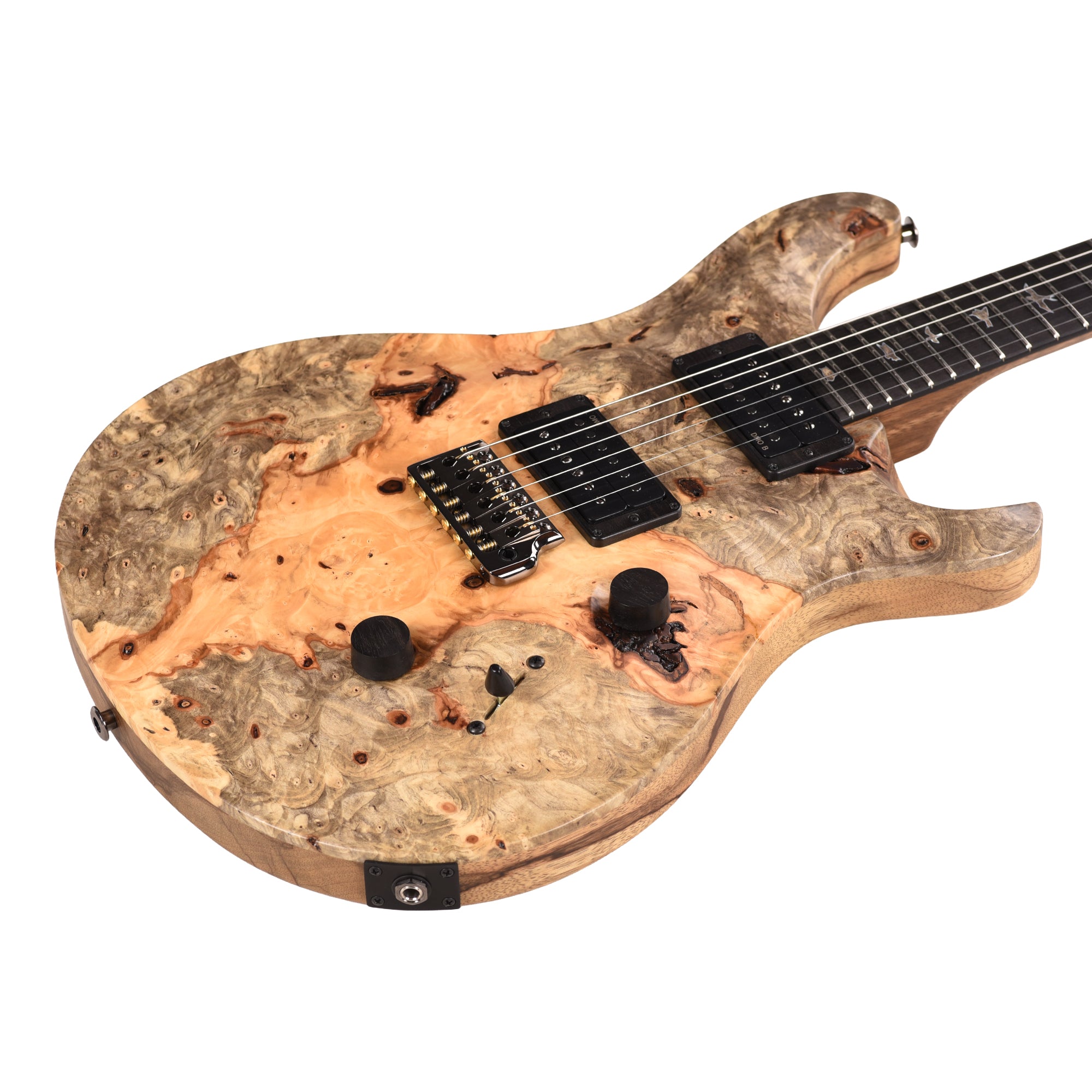 PRS Private Stock #12222 Custom 24 Poplar Burl/Black Limba Natural w/Black Limba Neck
