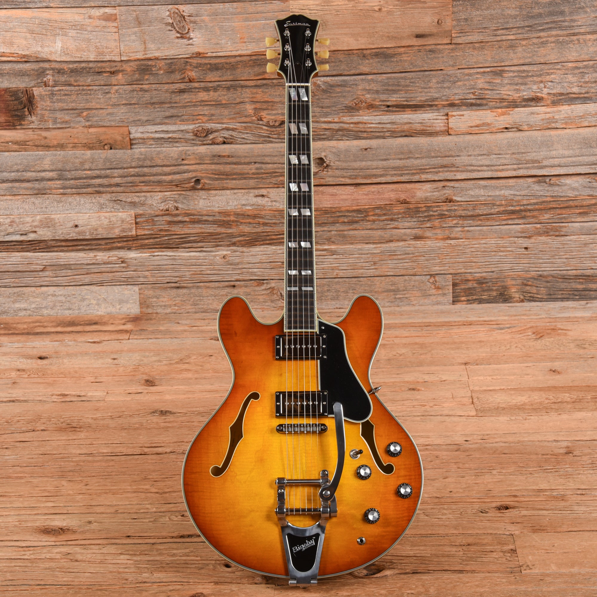 Eastman T486B Thinline Archtop Bigbsy Goldburst 2022