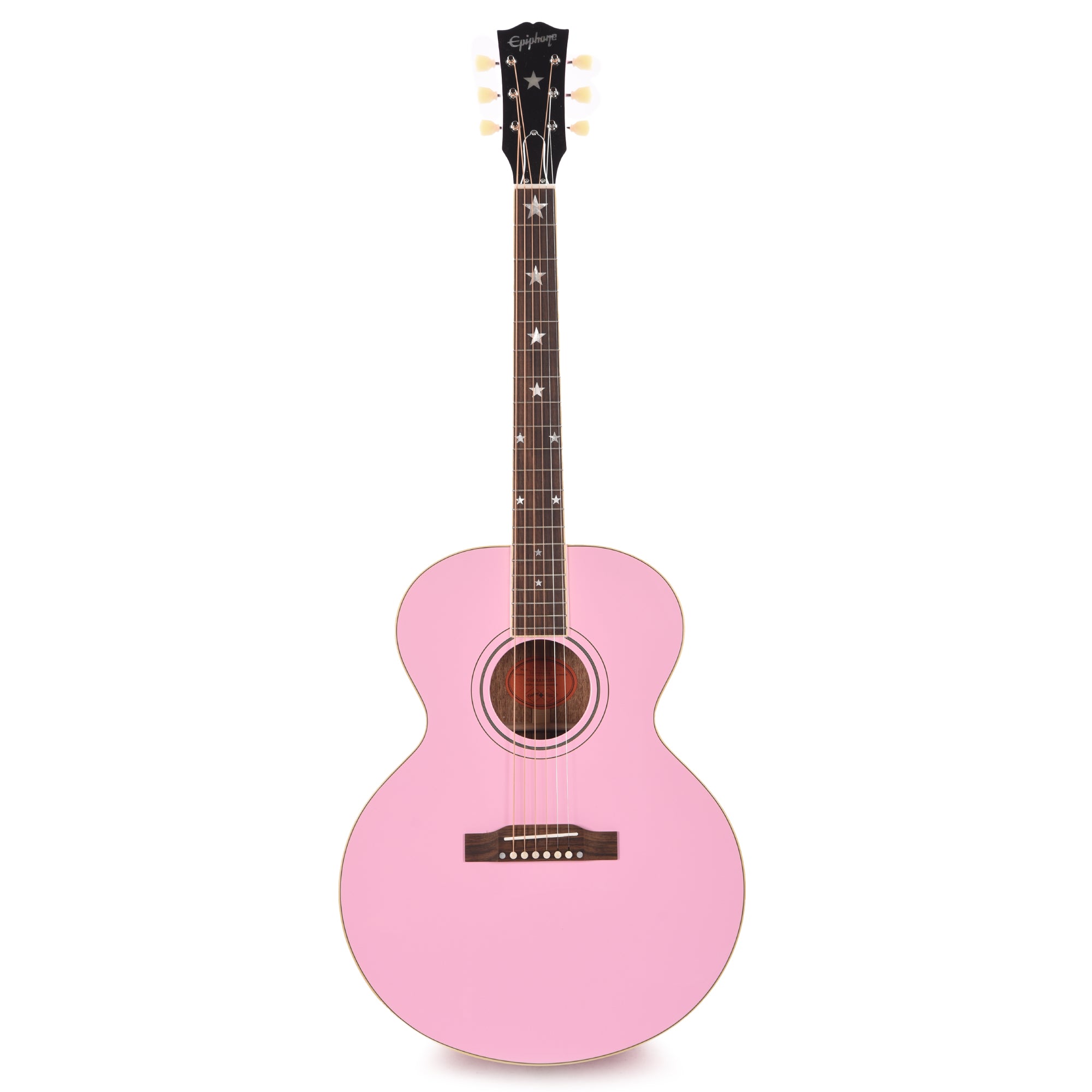 Epiphone Inspired by Gibson Custom J-180 LS Pink