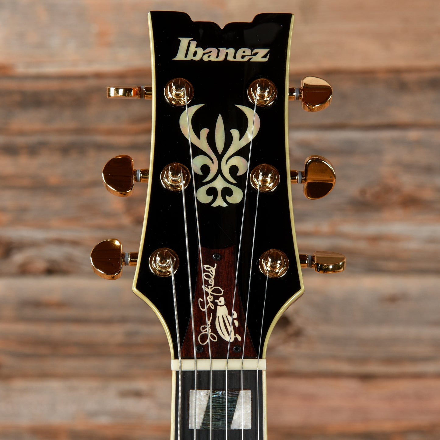 Ibanez JSM10-VYS John Scofield Signature Hollowbody Vintage Yellow Sunburst 2023