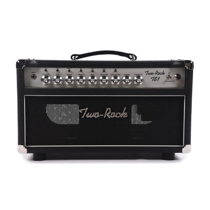 Two Rock TS1 100W Head Silver Anodized Chasis Black Bronco Tolex w/Silver Skirted Knobs