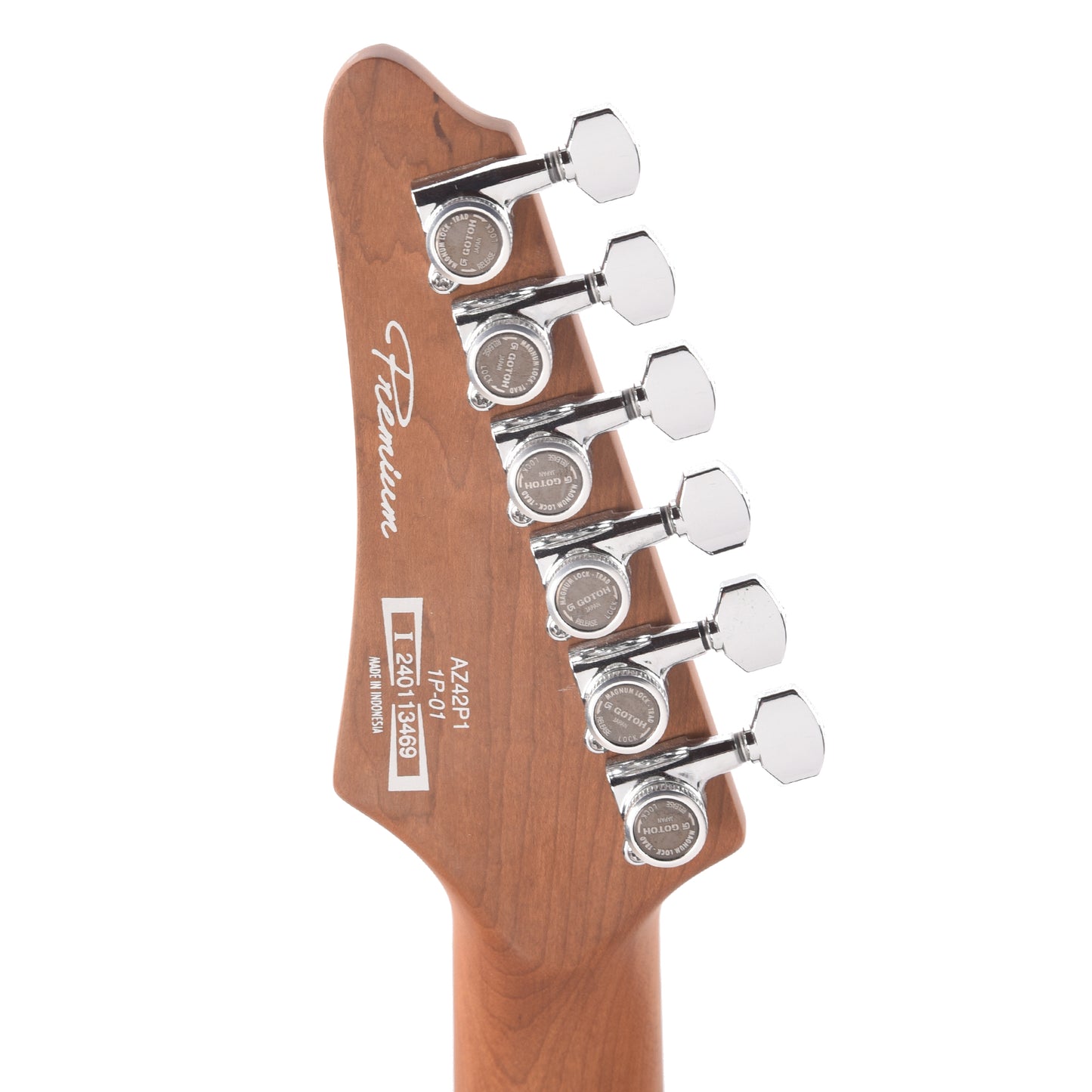 Ibanez AZ42P1PBE Premium 6-String  Electric Guitar Prussian Blue Metallic