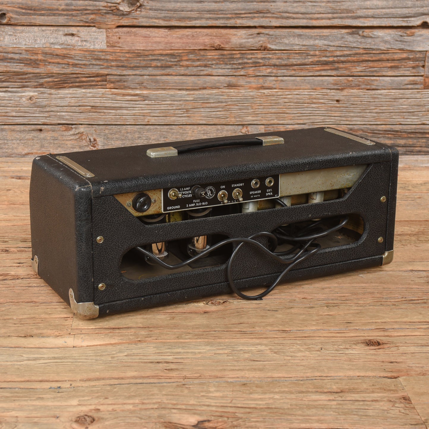 Fender Bassman 2-Channel 50-Watt Guitar Amp Head  1966