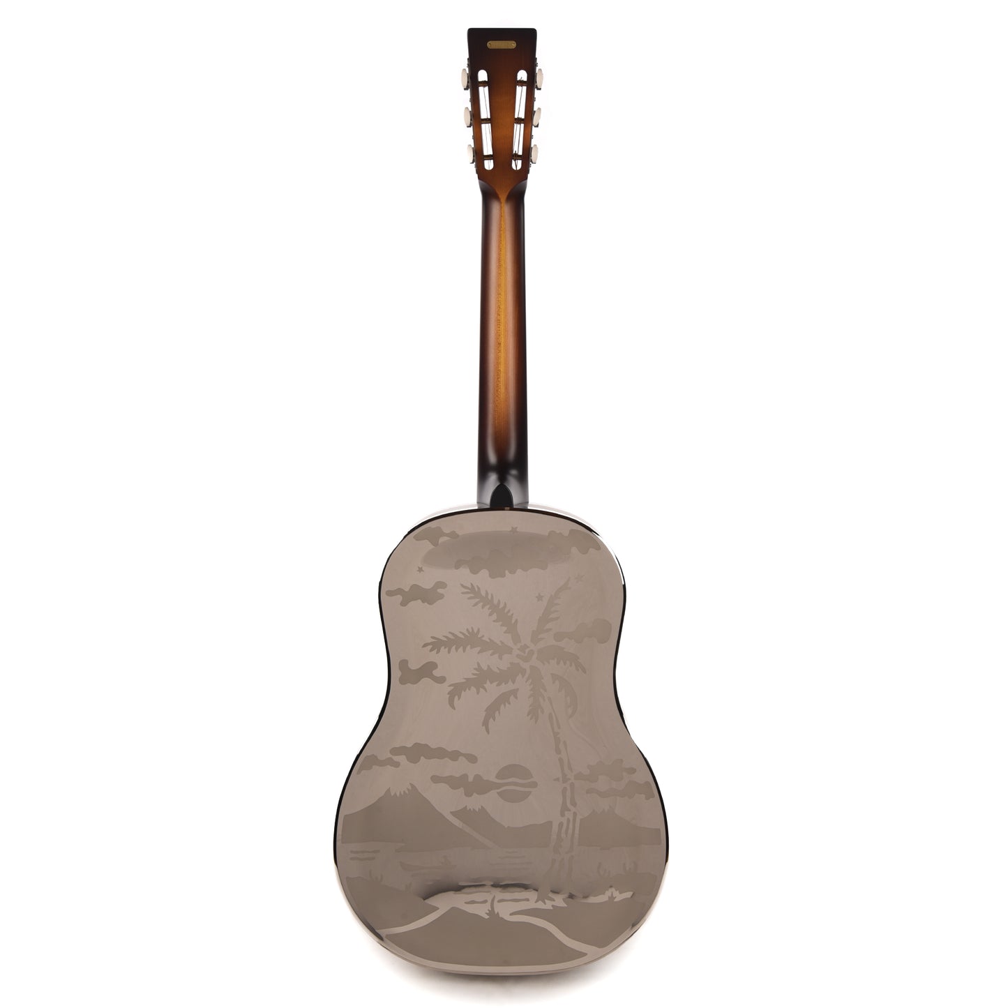 National Style O Single Cone Brass Bright Nickel 12-Fret