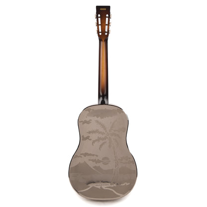 National Style O Single Cone Brass Bright Nickel 12-Fret