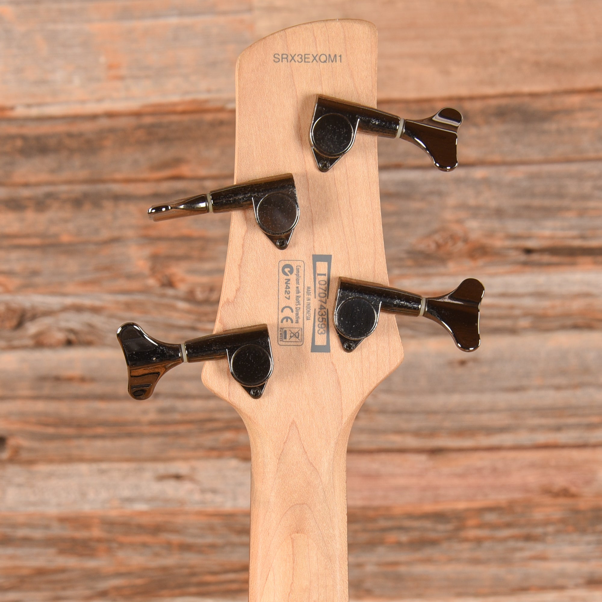 Ibanez SRX3EXQM1 Transparent Black